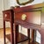 Hepplewhite Rare Pair of Federal Mahogany Nightstands | Petite Vintage Bedside Tables For Sale - Image 3 of 10