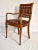 Regency Style Mahogany Armchair Crafted in Italy For Sale - Image 10 of 12