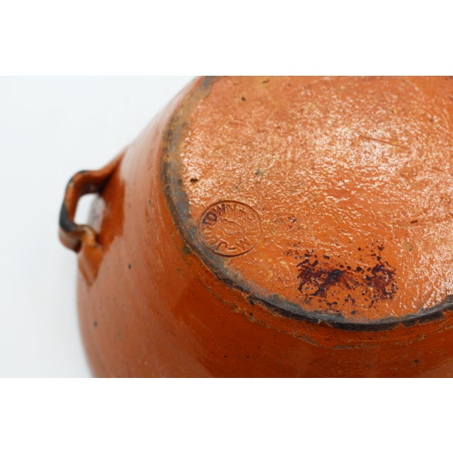 Circa 1930s American Ben Owen I Large Pottery Covered Bowl For Sale - Image 9 of 9
