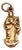Our Lady of the Immaculate Conception Gold Pendant For Sale