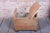 Czech Art Deco Stool in Wood and Hemp, 1940s For Sale - Image 9 of 14