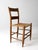 Antique Ladder Back Chair With Woven Splint Seat For Sale - Image 6 of 12