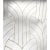 Phillip Jeffries Phillip Jeffries White Velvet Cocoon Wallpaper, Lasercut Gilt Velvet Textile For Sale - Image 4 of 5