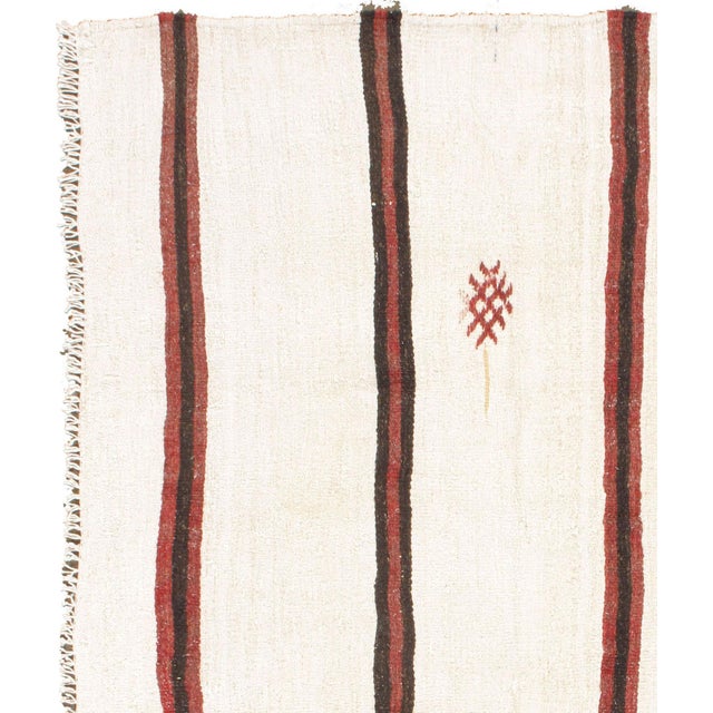 Vintage Turkish Kilim Rug 3'4 X 5'9 For Sale - Image 4 of 8
