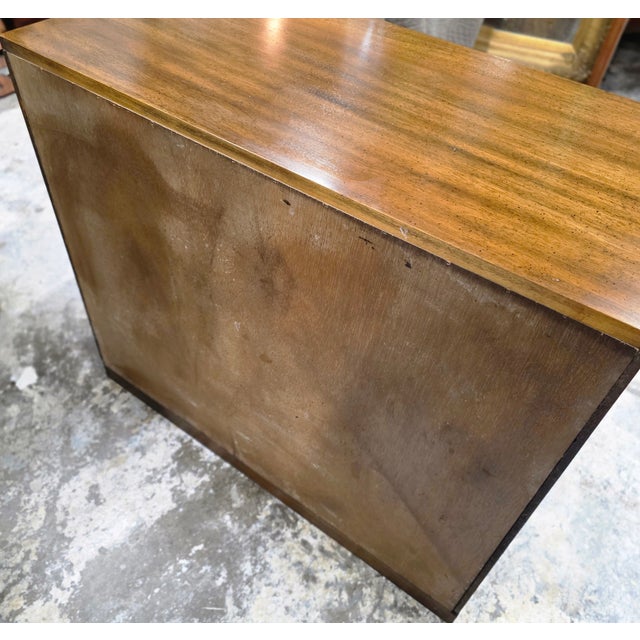 Mid 20th Century Weiman Faux Bamboo Burl Server Cabinet For Sale In Washington DC - Image 6 of 12