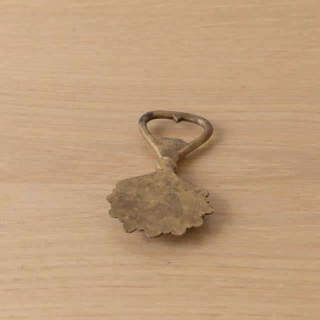 1950s French Brass Shell Bottle Opener For Sale In Los Angeles - Image 6 of 11