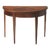 Hampton Demilune Console Table, Medium Brown For Sale