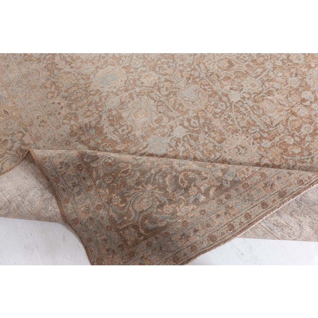 Early 20th Century Persian Tabriz Rug For Sale - Image 5 of 8