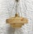 1940s Flat Glass Pendant Light, 1940s For Sale - Image 5 of 5