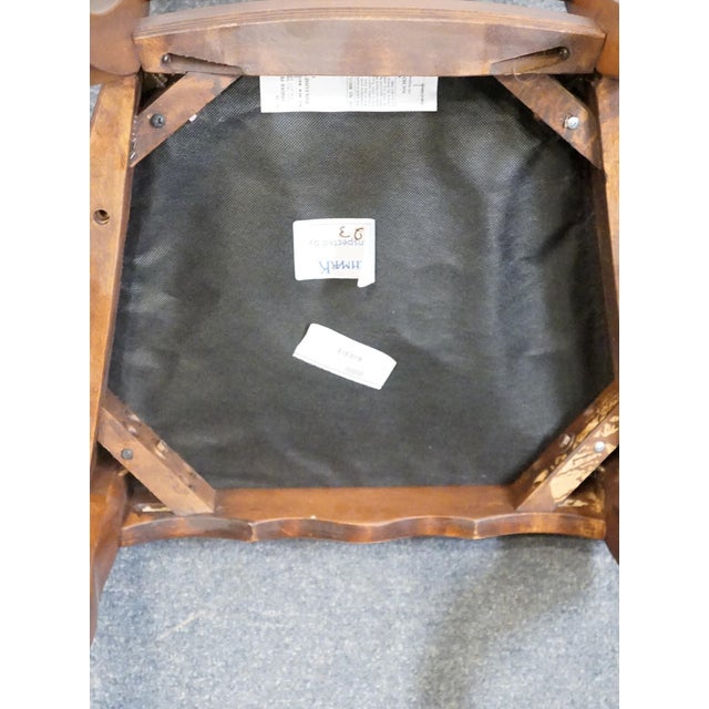 Nichols & Stone Solid Cherry Country French Style Sheaf Back Dining Side Chair For Sale - Image 9 of 9