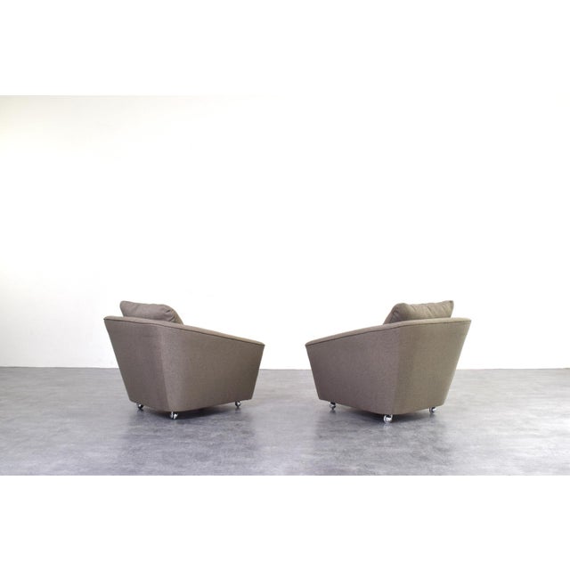 Gray Space Age German Lounge Chairs, 1960s, Set of 2 For Sale - Image 8 of 18