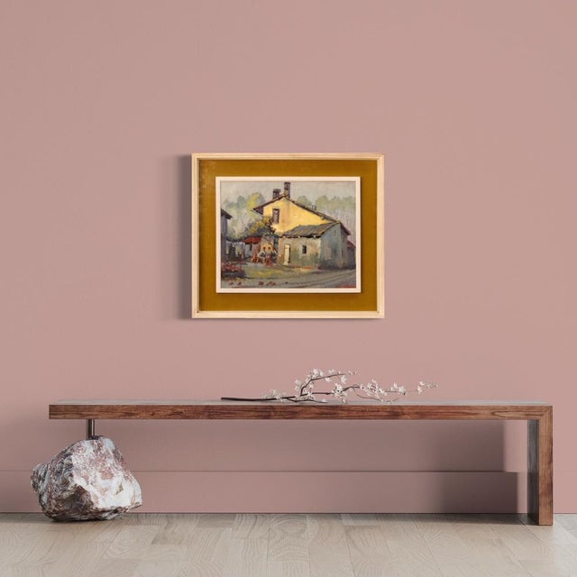 Italian Artist, Popular Scene, Oil on Board, 1970, Framed For Sale - Image 8 of 16