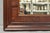 Antique American Empire Crotch Mahogany Wood Frame Rectangular Wall Mirror For Sale - Image 9 of 14