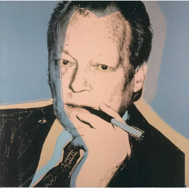 Artist - Andy Warhol Title - Portrait of Willy Brand Year - 1976 Andy Warhol Foundation Open Edition Medium - Lithograph...