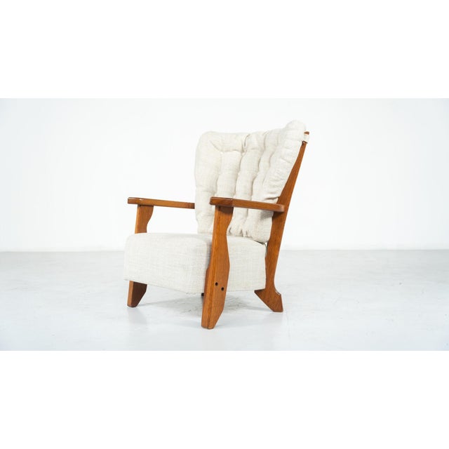 Vintage Madame Lounge Chairs by Guillerme and Chambron for Votre Maison, 1950, Set of 2 For Sale - Image 15 of 18