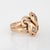 Victorian Antique Victorian Double Snake Ring Diamond Ruby Band Sz 5 Serpent 10k Gold For Sale - Image 3 of 6