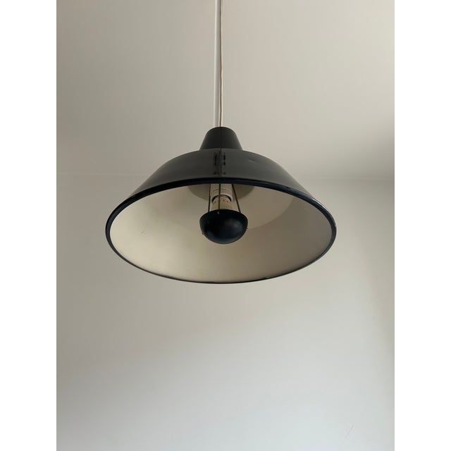Industrial Pendant Lamp attributed to Asger Bay Christiansen for Asger BC, 1970s For Sale - Image 6 of 12