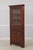 Traditional Seely Custom Made Cherry Corner China Cabinet For Sale - Image 3 of 14