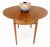 Charak Banded Mahogany Hand Made Pembroke Drop Leaf Side End Lamp Table For Sale - Image 11 of 12