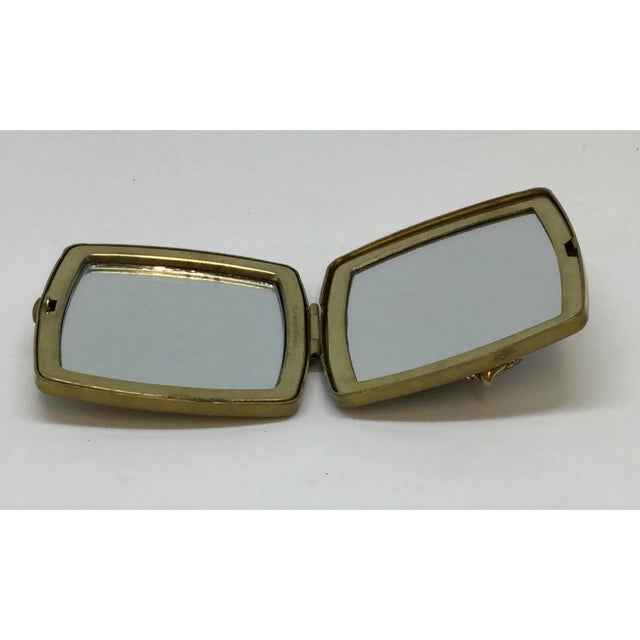 Vintage Compact Mirror Italian Maker Argento For Sale In Portland, ME - Image 6 of 12