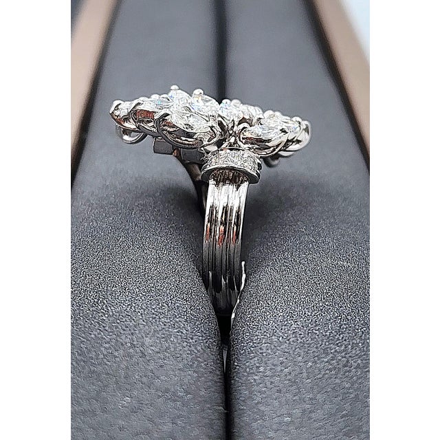 5.50 Ct Diamond Ring Size 6 For Sale - Image 9 of 9