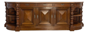 French Credenza in Oak, 1890s