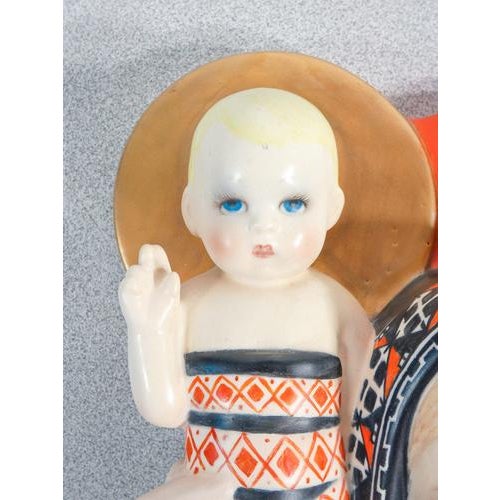 Ceramic Sculpture by Andrea Bologna for Lenci, 1935 For Sale - Image 12 of 18