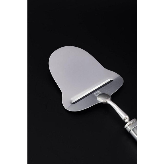 Lily of the Valley Cheese Slicer in Sterling Silver from Georg Jensen, 1920s For Sale - Image 3 of 7