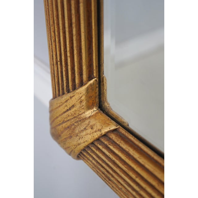 1990s Friedman Brothers Model 5303 Gold Frame Mirror For Sale - Image 5 of 9