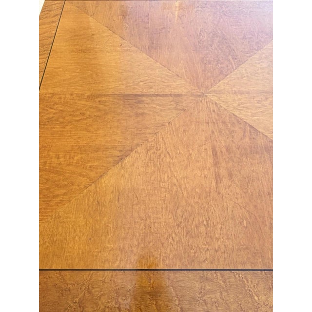 Thomasville Grand Classics Neoclassical Empire Maple Wood Dining Room Table For Sale - Image 17 of 18