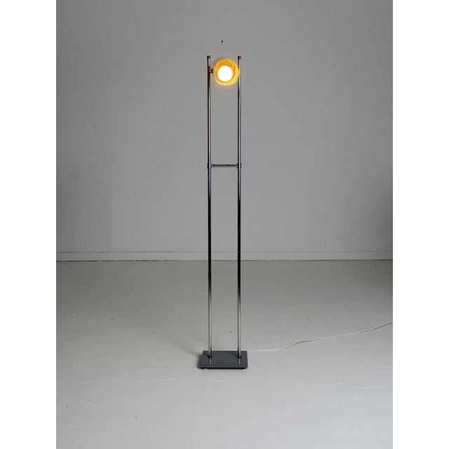 Trombone Floor Lamp – Jo Hammerborg for Fog & Mørup, 1960s–70s The Trombone floor lamp by Jo Hammerborg for Fog & Mørup is...