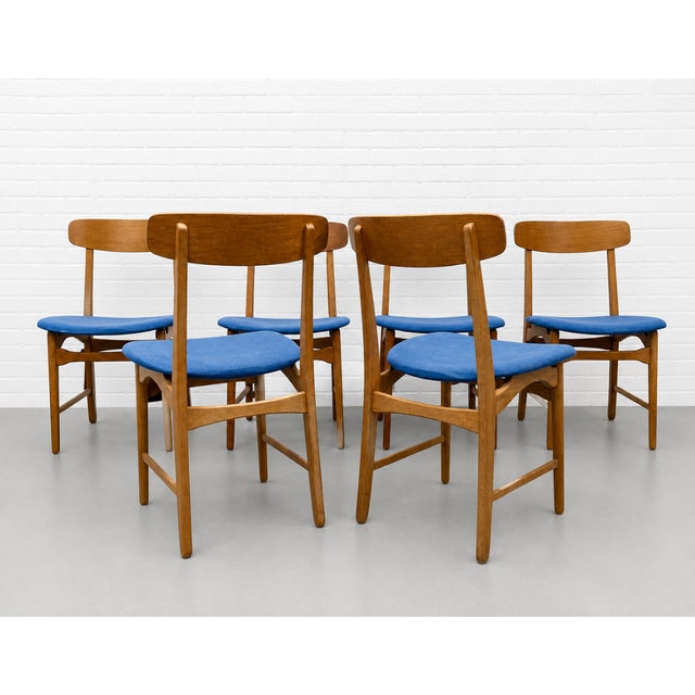 Farstrup Set of 6 Mid Century Modern Danish Teak Dining Chairs by Farstrup Møbler, 1960s For Sale - Image 4 of 10