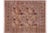 Gray Shabby Chic Floral Square 1990's Pak-Persian Gray/Gray Wool Rug - 7'11'' X 8'1'' For Sale - Image 8 of 9
