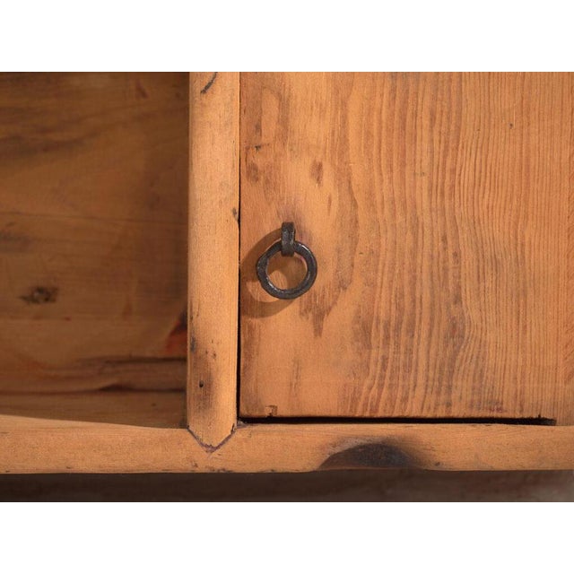Antique Pine Low Sideboard For Sale - Image 6 of 11