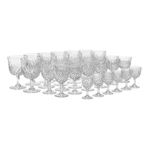1960s Thomas Webb Normandy - 12 Place Settings 36 PCS - Britain's Finest Crystal