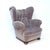 Swedish Modern Lounge Chair in Grey Velvet, 1940s For Sale - Image 4 of 16