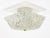 1950s Square Brass and Textured Glass Ceiling Light by J. T. Kalmar for Kalmar, 1950s For Sale - Image 5 of 18