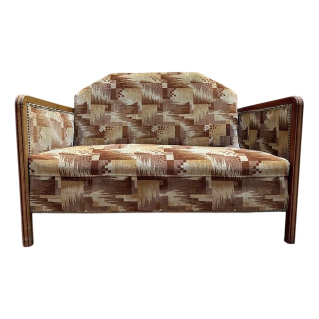 Small Art Deco Sofa For Sale