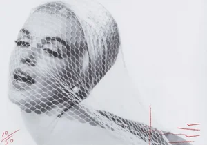 Bert Stern, Marilyn in the Wedding Veil, Photograph, 2012