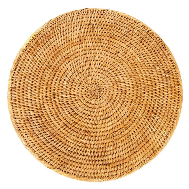 Artifacts Rattan hand woven rattan placemats provide the perfect accent to any table setting with a tight weave, durable...