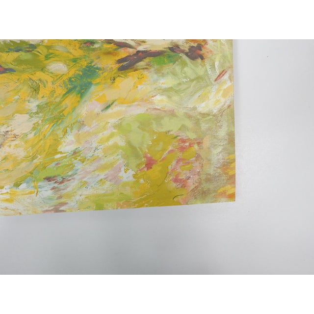 Rustic 2010 Impressionist Summer Tree Painting For Sale - Image 3 of 8