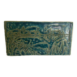 Pewabic Pottery Ceramic Plaque