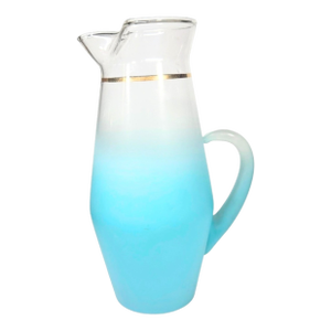 Vintage Turquoise Blendo Pitcher