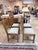 Rustic Stickley Cottage Oak Slat Back Side Chairs Set of Four For Sale - Image 3 of 12