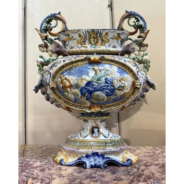 Period: 19th century Style: Rome and Antic Greece Condition: Good condition Material: Ceramic Width: 54Height: 65