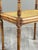 20th Century Carved Wooden Bench with Caning For Sale - Image 6 of 9