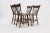 Mid-Century Modern Dutch Brutalist Oak Dining Chairs, 1960s, Set of 4 For Sale - Image 3 of 11