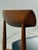 Vintage Danish Dining Chairs in Teak and Black Leather by H.W. Klein for Bramin, Denmark, 1960s, Set of 4 For Sale - Image 6 of 16