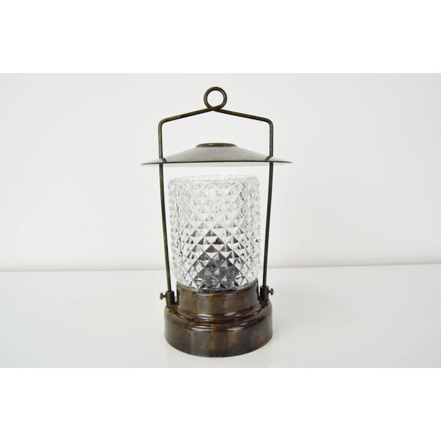 Metal Mid-Century Table Lamp from Lidokov, 1960s For Sale - Image 7 of 14