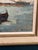 Knut Norman, Winter Harbor, 1960s, Oil Painting on Panel, Framed For Sale - Image 9 of 10